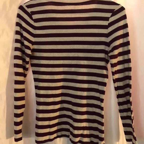 Woman's Light Ultra-Soft Striped Sweater - Picture 2 of 3